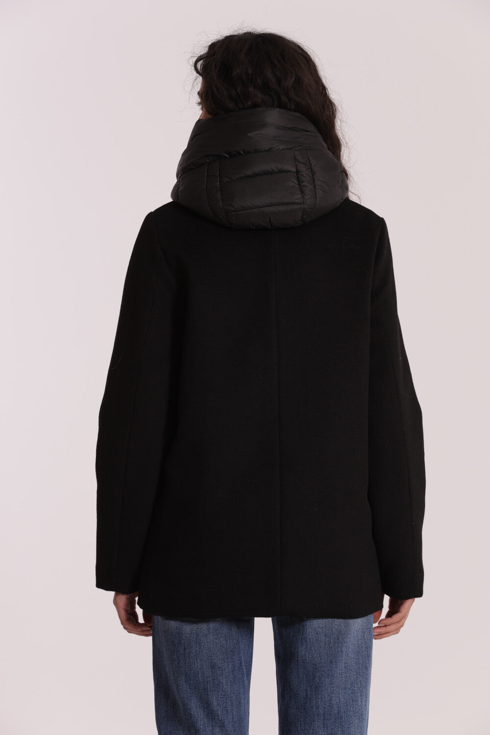 CAPPOTTO CORTO DUE PEZZI CON PIUMINO