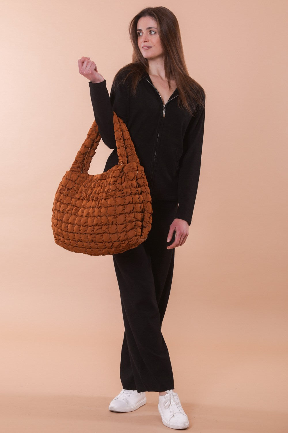 Pantalone a palazzo in maglia