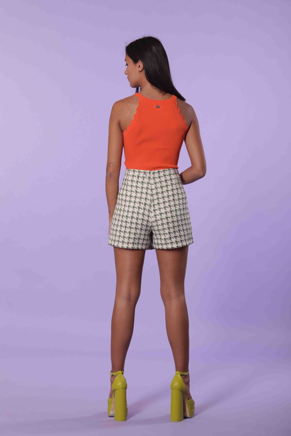 GONNA PANTALONE IN TWEED